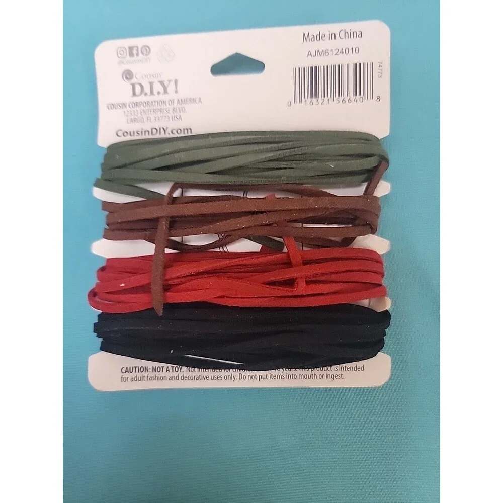 Lot Of 3 Leatherworking Cords Crafting